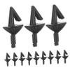 VICASKY 20-Piece PE Fishing Hook Removers, Black, Portable view 1