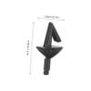VICASKY 20-Piece PE Fishing Hook Removers, Black, Portable view 2