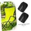 8 Black PP Stability Plugs and End Caps for Folding Chairs view 3