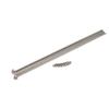 CHOUXUANGA Bicycle Spokes, 10-Piece 14G Stainless Steel Splitter Spokes with Copper, Silver, 293 mm view 1