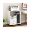 xiuling4568 Printer Stand Office Storage Rack with Casters view 2
