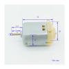 BYLSAGWHT FA-130RA-18100 130 Electronic Starter DC Motor, 3V/3.7V/5V, High Speed view 2