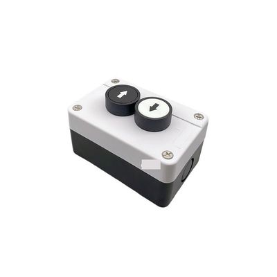 QMIQXIWS Push Button Switch Control Box with Indicator Light and Emergency Stop/Reset Station