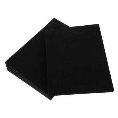 Foam Sheet, 3 cm Thick, Black, 4 Pieces, Polyurethane