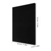 Foam Sheet, 3 cm Thick, Black, 4 Pieces, Polyurethane view 2