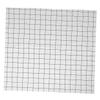 PENIKOKO Waterproof Fitted Tablecloth, Washable and Oil-Resistant, White Plaid view 1