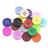 Four-Hole Resin Buttons, 10–25 mm, Color 13, 12.5 mm, 20 Pieces view 2