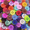 Four-Hole Resin Buttons, 10–25 mm, Color 13, 12.5 mm, 20 Pieces view 3