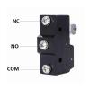 JRXFXEKW Z-15GW22-B Short Roller Hinge Lever Limit Switch, NO/NC view 2