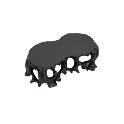 Lijiaxiuyc-101 Ebony Bonsai Display Stand with Irregular Root Carving