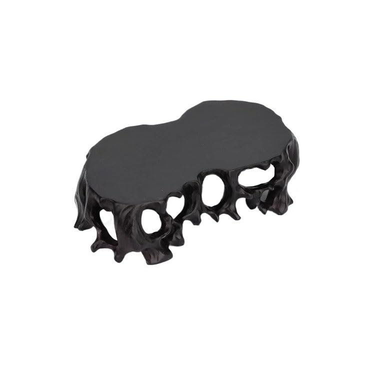 Lijiaxiuyc-101 Ebony Bonsai Display Stand with Irregular Root Carving