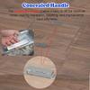 Customizable Invisible Manhole Cover with Retractable Handles, 85 x 85 cm view 3