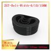 ACTINPANT 1pc 3D Printer Accessory 2GT Rubber Closed-Loop Synchronous Timing Belt, 2M Pitch, C = 100–3600 mm, 15 mm Width (200 mm) view 2