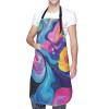 Waterproof Apron with 2 Pockets, Adjustable, One Size view 2