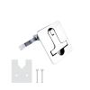UDHBJEBQ 316 Stainless Steel Boat Hatch Flush Cam Latch view 1