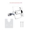 UDHBJEBQ 316 Stainless Steel Boat Hatch Flush Cam Latch view 3