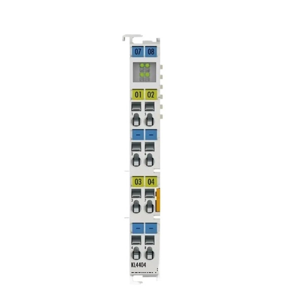HEXEH KL4404 Bus Terminal Module, 4-Channel Analog Voltage Output, 0–10 V, 12-Bit Single-Ended