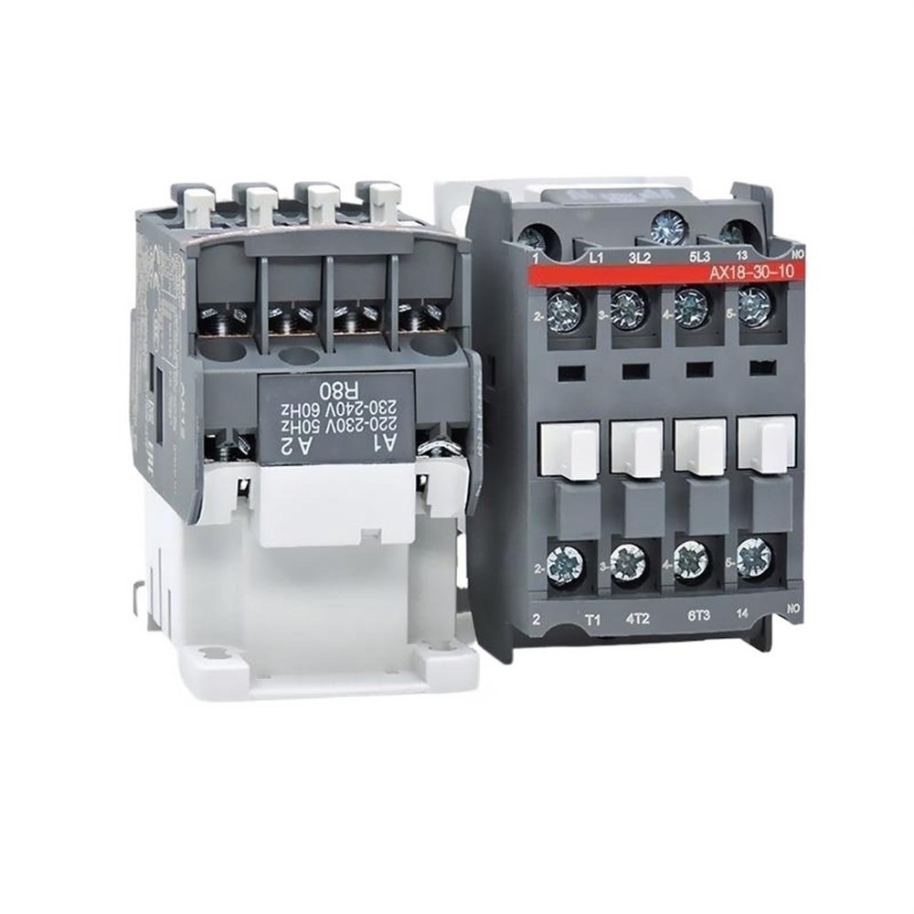 AX18-30-10 / AX18-30-01 18 A 3-Pole AC Contactor, AC 110 V Coil, 1 pc