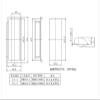 PL012 Concealed Handle for Distribution Box and Cabinet Doors, Nylon Plastic, Filing Cabinet Handle, 1 Pc (Black, T-1.5MM) view 4