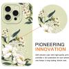 Phoona 2-Pack Cases for iPhone 16 Pro 6.3", Beige Floral Aesthetic Pattern, Soft TPU Silicone view 2