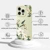 Phoona 2-Pack Cases for iPhone 16 Pro 6.3", Beige Floral Aesthetic Pattern, Soft TPU Silicone view 4