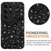 Phoona 2-Pack Cases for Samsung Galaxy S24 Ultra 5G, 6.8", Black Leopard Aesthetic Pattern, Soft TPU Silicone Bumper Covers view 2