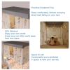 HAJHI Dormitory Bunk Bed Curtains, Blackout Privacy Curtains, Dust-Resistant Printed Decor (2 Curtains + Top, 1.15 m, Duck A) view 4