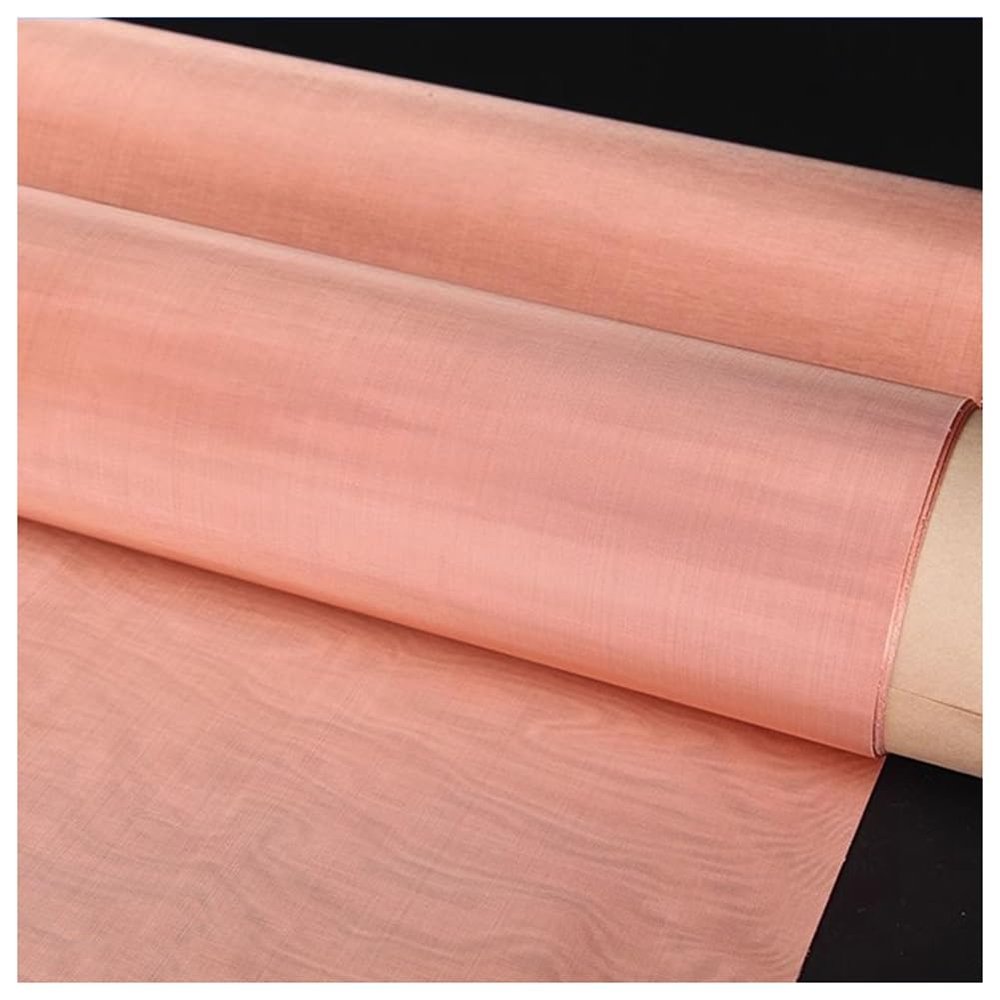 GZHERVICES 10350 Mesh Pure Copper Mesh Roll, 180 Mesh