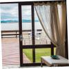 VILLCASE 2-Piece Crescent Locks for Sliding Windows, Window Locks with Keys, Silver Zinc Alloy, Theft Protection for Aluminum, Wood and Vinyl Frames view 4