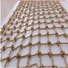 Child Playground Safety Net, 12 mm Jute Rope, Fall Protection, Climbing Net for Stairs, Balconies, Fences, Gardens, Trucks and Ceiling Decoration view 1