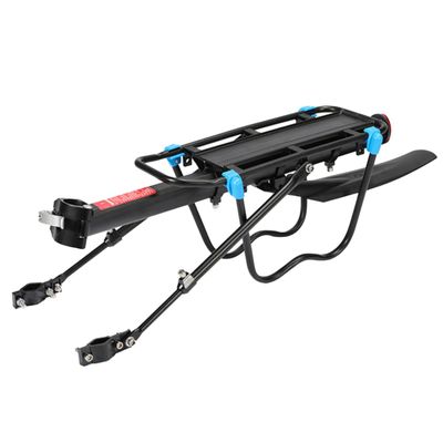 Milisten Lightweight Aluminum Alloy Rear Bike Rack for Mountain Bikes and Road Bikes