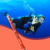 Diving Buoy Signaling Flag with Visible Underwater Signal Tube view 3