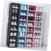 Cabilock 6-Pack Transparent Stackable Plastic Shoe Boxes view 4