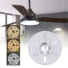 Gonetre LED Ceiling Fan Light Kit, Magnetic, Dimmable, 3CCT 3000K/4000K/6000K, 24W, 230V view 3