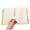 Uonlytech A5 Spiral Notebook with Sturdy Iron Binding for School, Office, Writing, and Journaling view 3