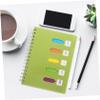 Uonlytech A5 Spiral Notebook with Sturdy Iron Binding for School, Office, Writing, and Journaling view 4