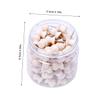 Wooden Thumbtacks, 100 Count, Beige view 2