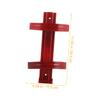 Holibanna Iron Fire Extinguisher Wall Mount, Red, Easy to Install view 2