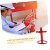 Holibanna Iron Fire Extinguisher Wall Mount, Red, Easy to Install view 4