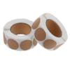 Khaki Round Dot Stickers, 2 Rolls, 500 Count view 1