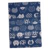Artibetter Washable Cotton and Linen Cat Book Cover, Blue view 1