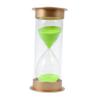 Modern 60-Minute Green Hourglass view 1