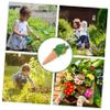 4-Piece Self-Watering Ceramic Plant Spikes, Green, for Flowers view 4