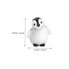 Abaodam Miniature Polar Bear, Penguin, and Seal Resin Figures for Balcony and Home view 2