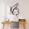 Fine-Cut Hair Salon Beauty Decal, 34 x 48.3 cm, Self-Adhesive, Black view 2