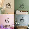 Fine-Cut Hair Salon Beauty Decal, 34 x 48.3 cm, Self-Adhesive, Black view 4