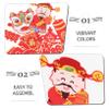 Homoyoyo Chinese New Year Banner with String and Plastic Pins view 3