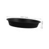 Abaodam 6-Piece Plastic Plant Pot Saucer Set view 2