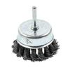 YFUK 1-Piece 75 mm Twist-Knot Cup Wire Brush view 1