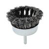 YFUK 1-Piece 75 mm Twist-Knot Cup Wire Brush view 4